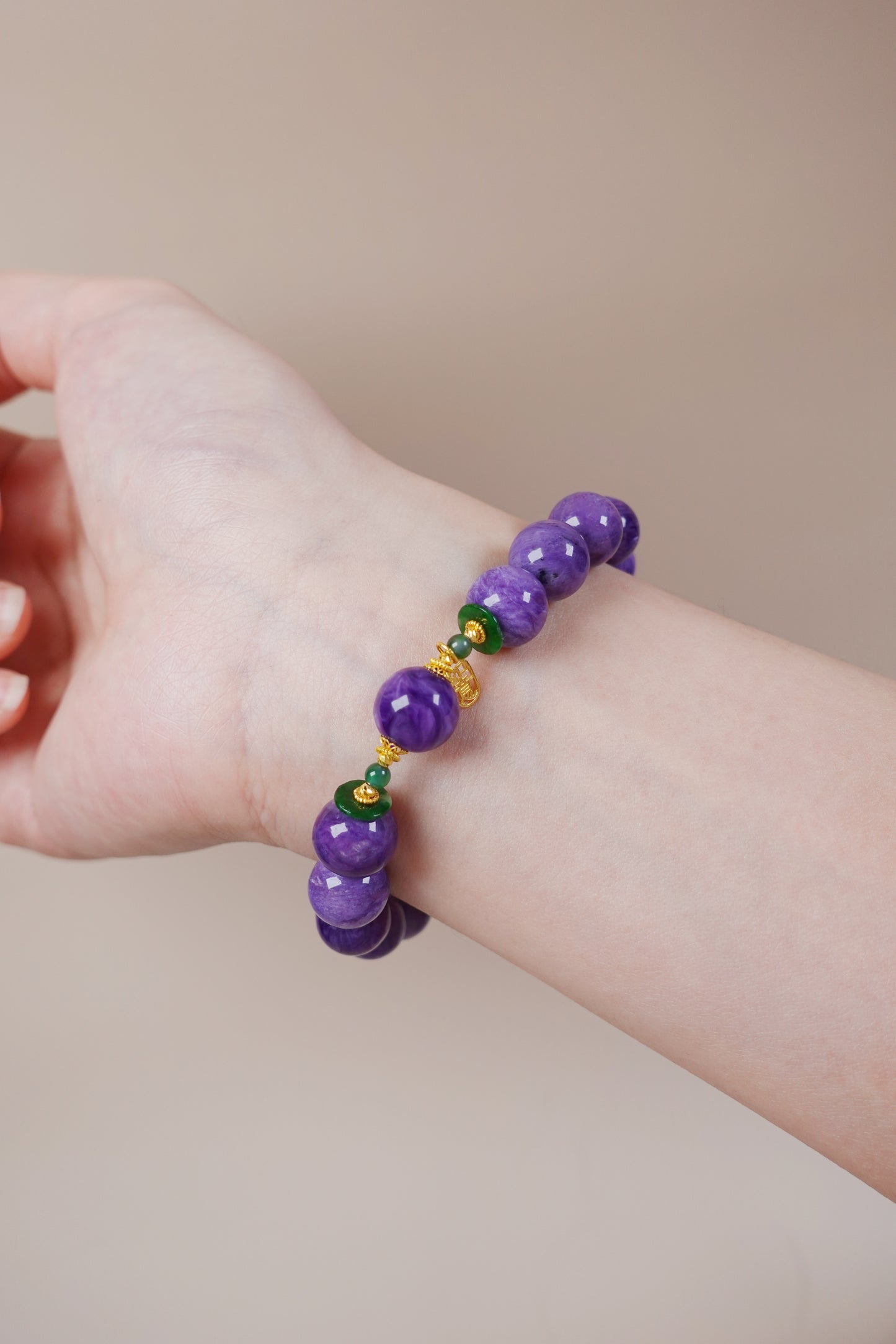 Charoite Ruyi Bracelet