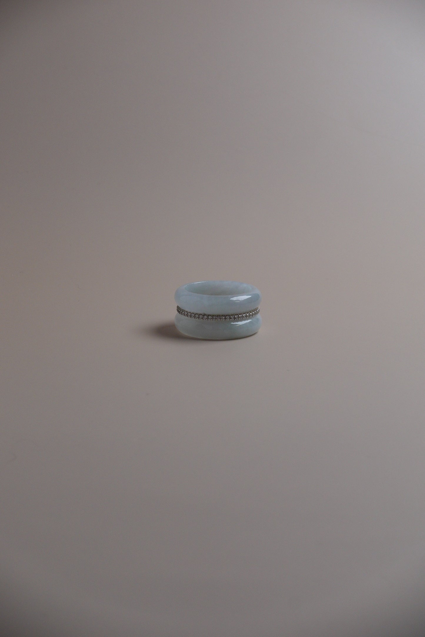 Halo Ring – Jadeite Jade